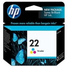 Genuine HP No. 22 Colour Ink Cartridge: 5ml